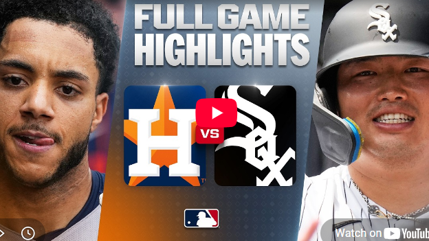 Baseball highlights cover for 12-3 victory over Astros.