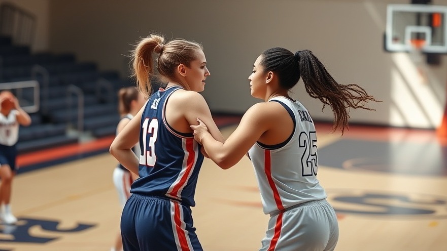 Caitlyn Clark exemplifies competitive spirit in women's basketball on the court.