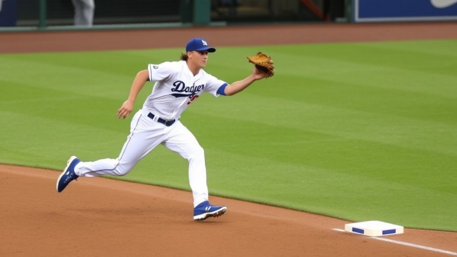 Dodgers updates: First baseman catches ball during MLB standings match against Toronto.