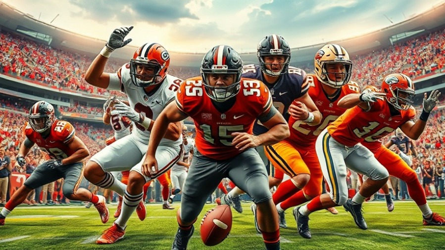 Vibrant SEC Football Week 8 collage showcasing dynamic game highlights and player performance.