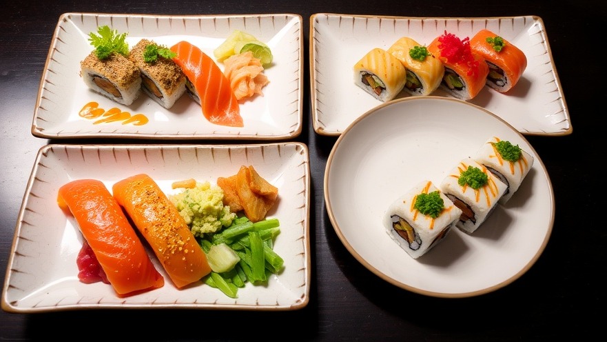 Delicious plates of Wild Goji Sushi featured in San Antonio community news.