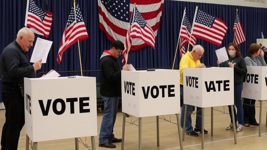 Voters participating in Texas elections 2025 for tax cuts and property tax relief.