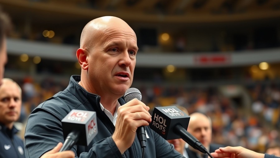 Coach discussing Quinnon Williams impact on Cowboys defensive strategy at press conference.