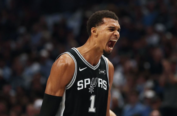 San Antonio Spurs vs Los Angeles game poster for March 6, 2026.