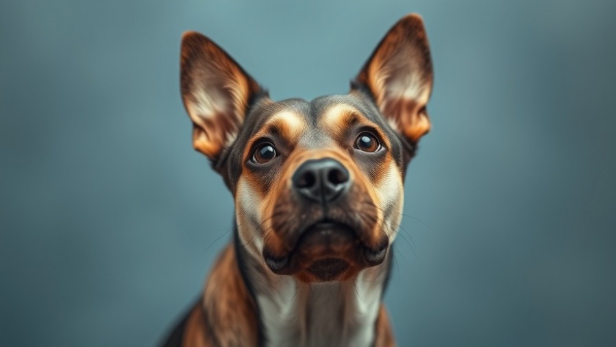 Dog looking ashamed, highlighting the importance of accidental shooting safety in gun ownership.