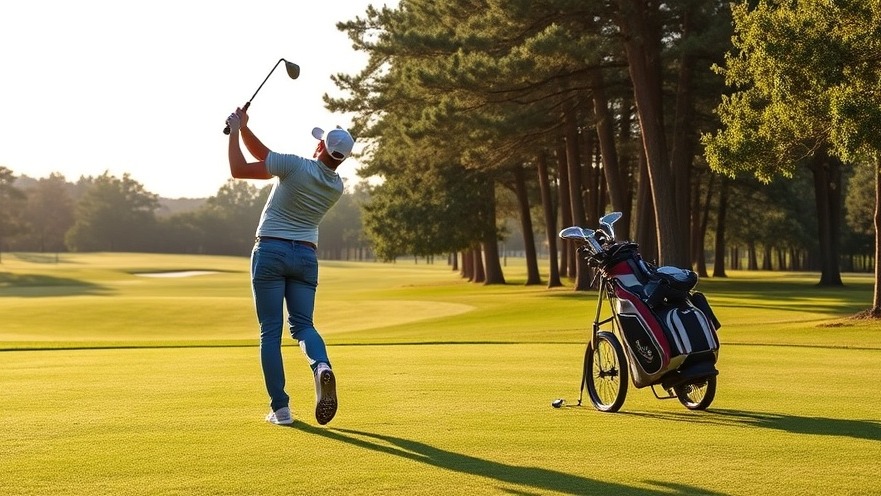 Golfer overcoming challenges in mental health in sports after brain surgery