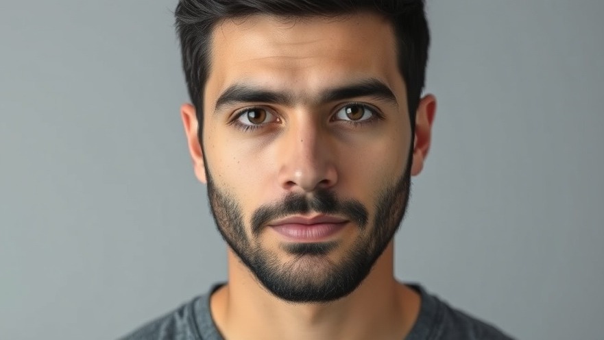 Young Hispanic man gazing seriously, highlighting Bexar County legal news implications.