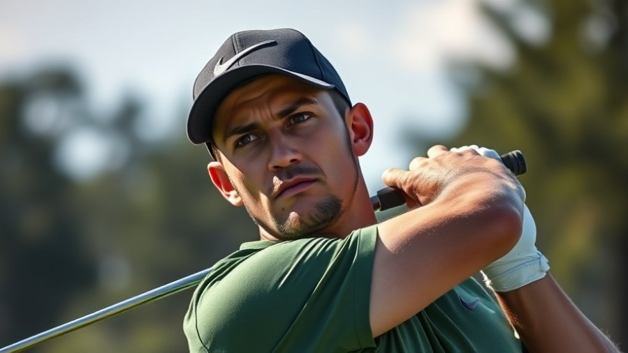 Chilean golfers making golf career decisions captured in dynamic swing.