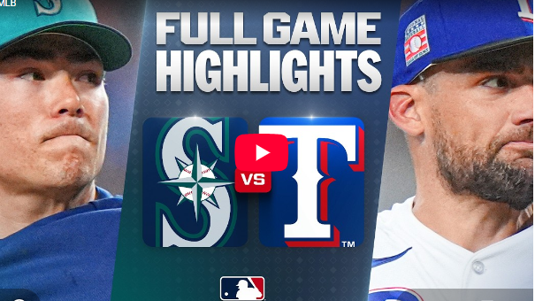 MLB game highlights with focused baseball players and team logos.