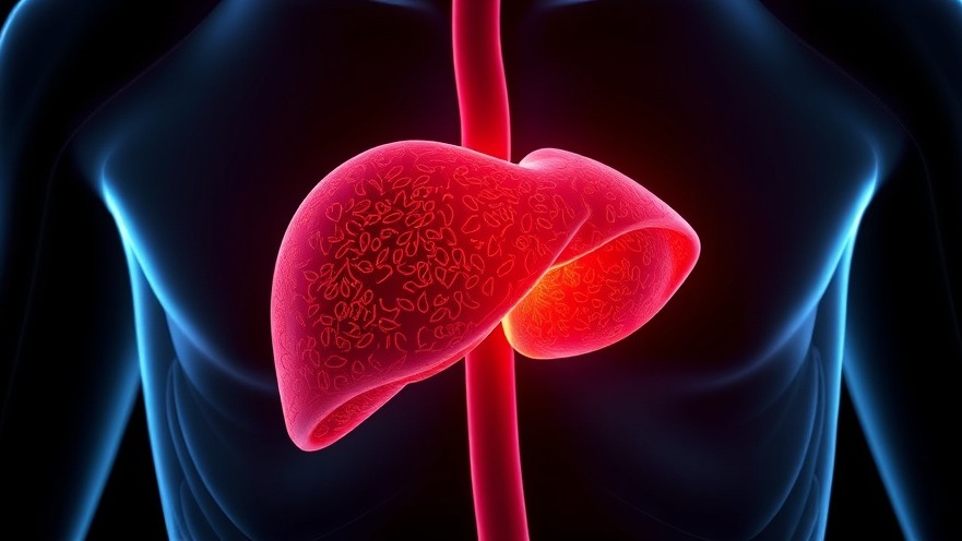 Photorealistic human liver representing preventive healthcare tips for a healthy lifestyle in Austin.