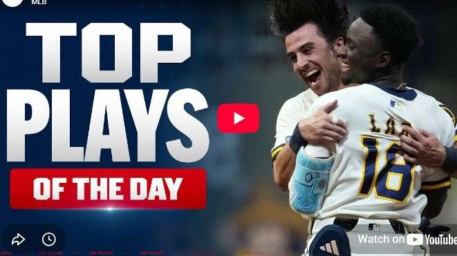 MLB Highlights Brewers vs Cubs top plays celebration
