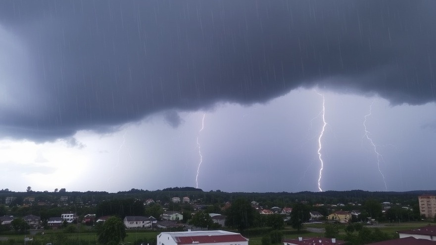 Rain storm over San Antonio, capturing the latest weather updates and alerts.