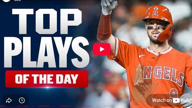 Zach Neto MLB Highlights player pointing in celebration