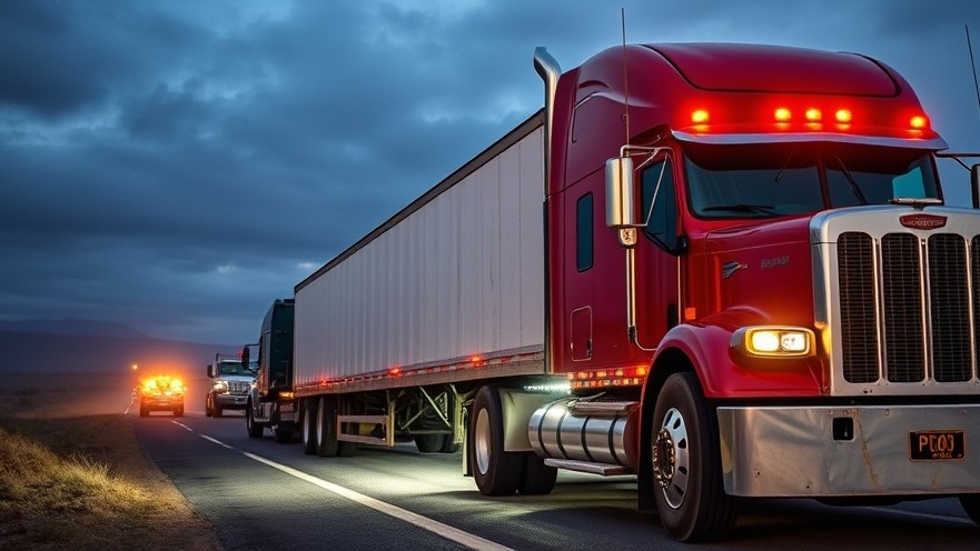 Mexican male driver jackknifing an 18-wheeler amidst Texas immigrant policies.