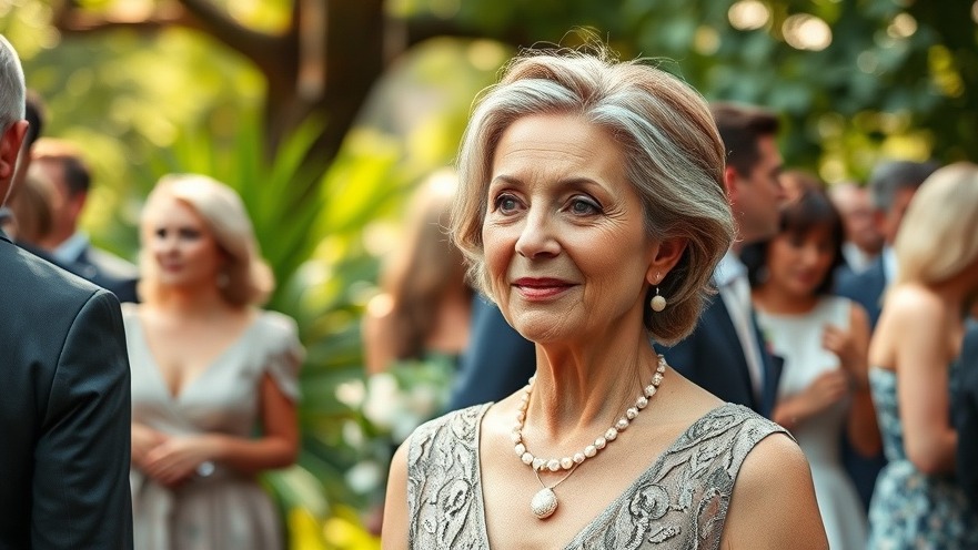 Elegant woman at a celebrity wedding, showcasing family dynamics and Kardashian-Jenner influence.