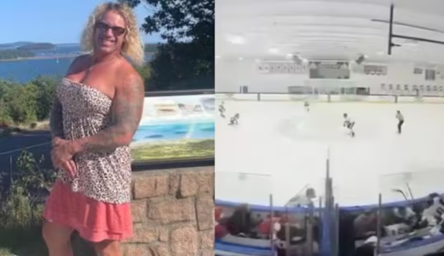 Police and civilians respond to emergency, shooting high school hockey game Pawtucket