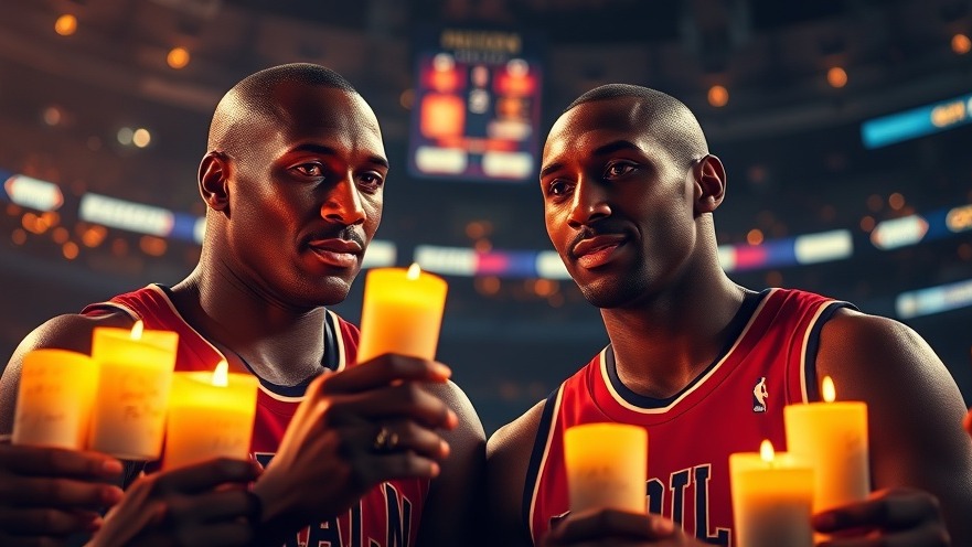 Heartfelt tribute to Michael Jordan and Kobe Bryant at a sports memorabilia auction.