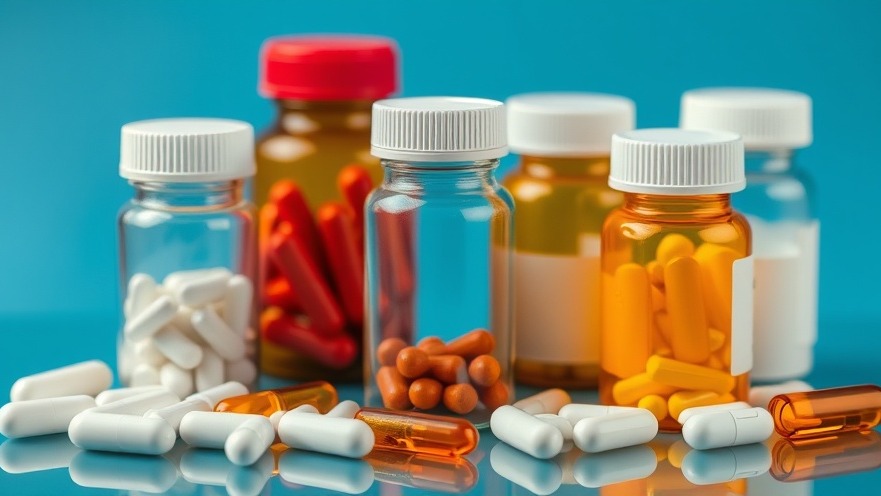 Pill bottles with natural sleep remedies for older adults and stress relief techniques for seniors