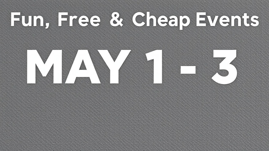 Explore fun, free & cheap events in Houston this May 1-3 with our entertainment guide.