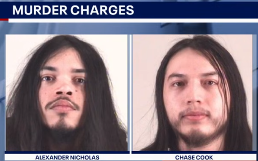 Two serious male suspects in photorealistic detail, related to Dallas crime news.