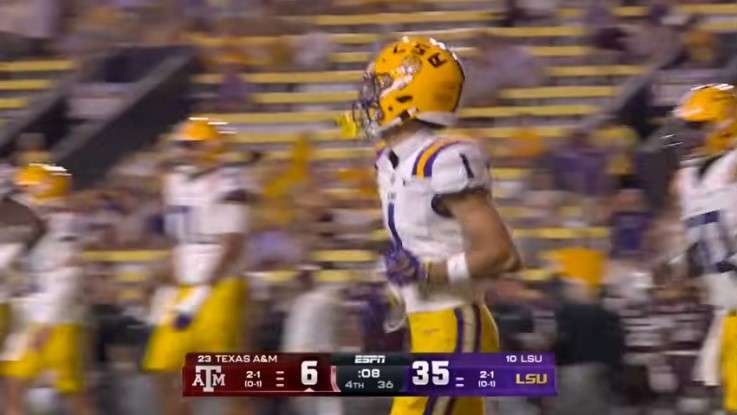 Texas A&M Aggies vs. LSU Tigers game action analysis