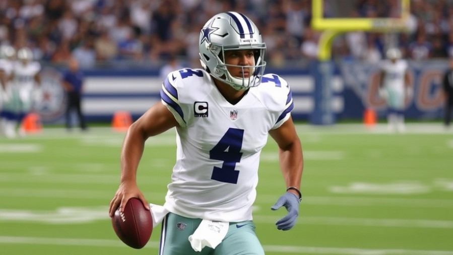 Dallas Cowboys defense player featured in NFL injury updates and sports news.