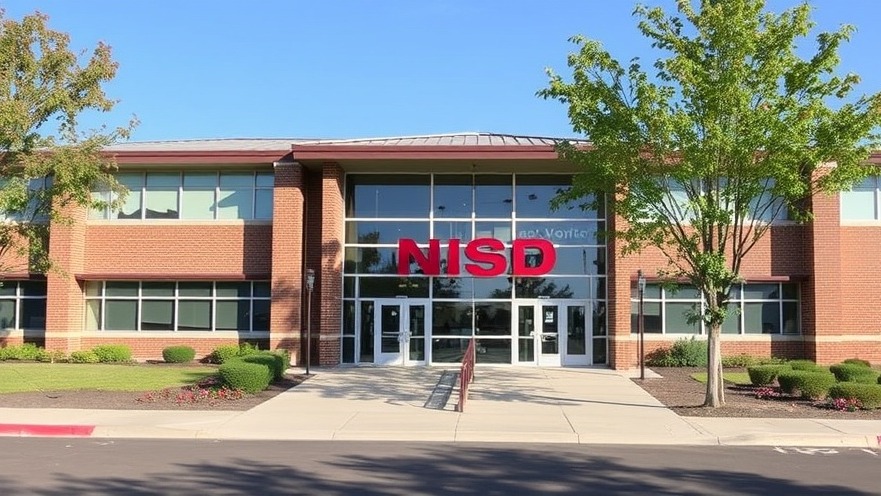 NISD building showcasing San Antonio local news and school updates.