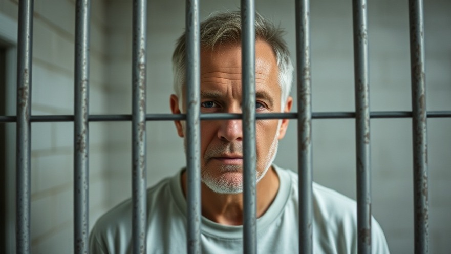 Middle-aged white male in prison related to Texas execution news.