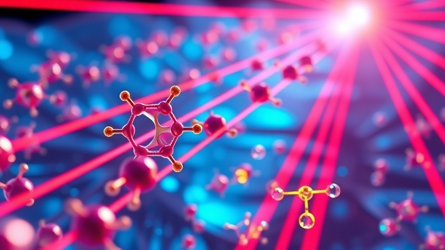 Detailed illustration of terahertz radiation technology for real-time health tracking.