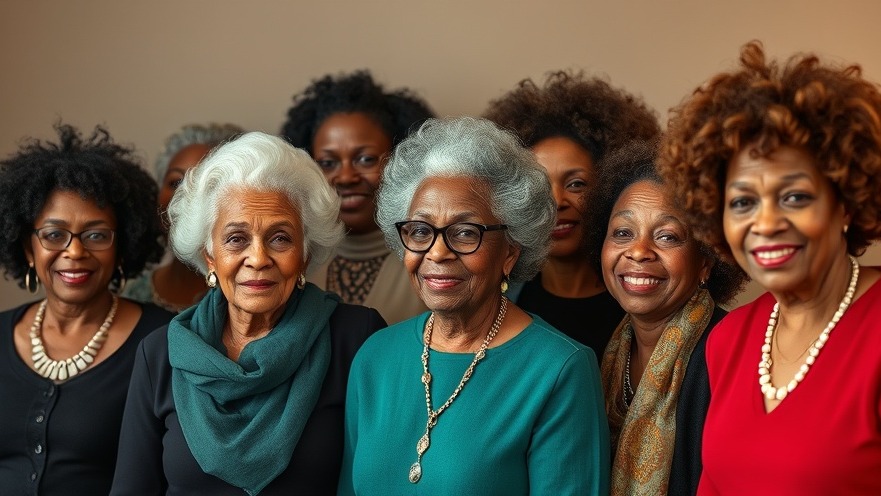 Distinguished older Black women showcasing unsung heroines in Black history with Resilient Grace.