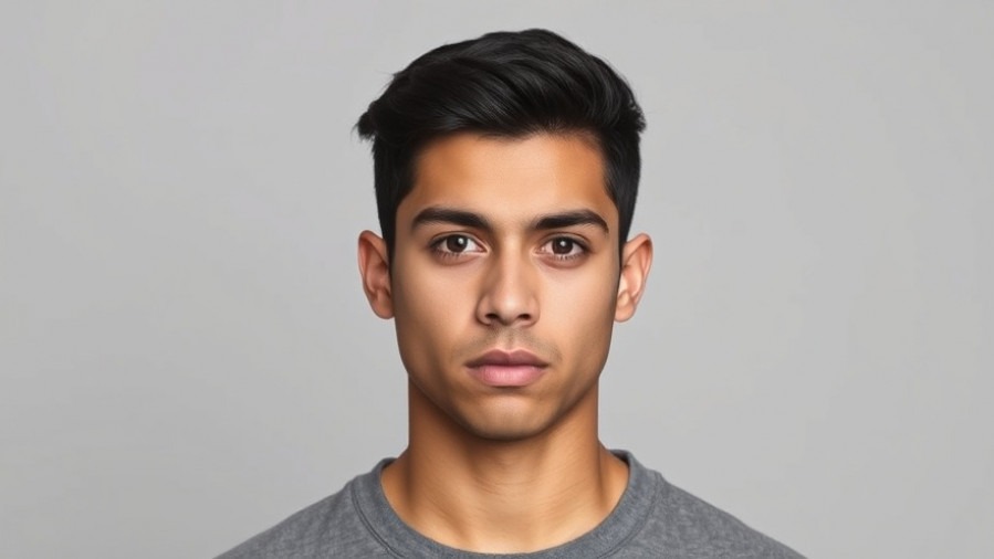 Young Hispanic man portrait highlighting tenants rights in San Antonio.