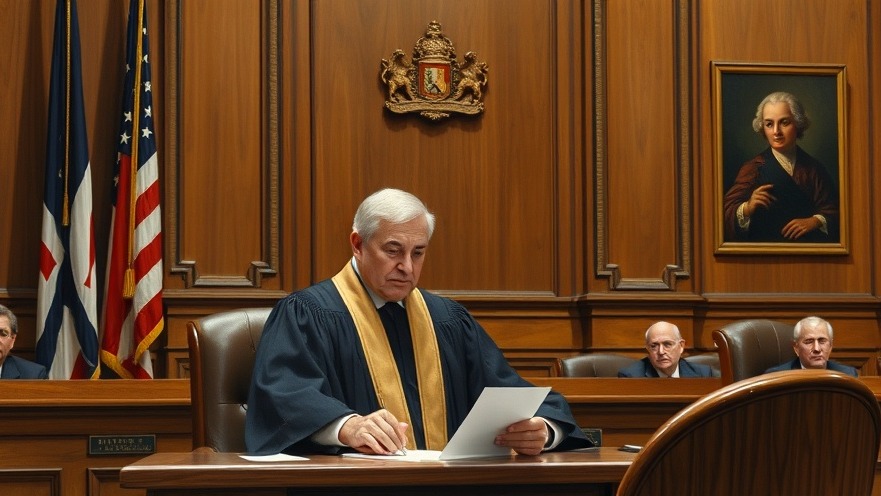 Judge presiding over Texas court cases with breaking news updates on death row.