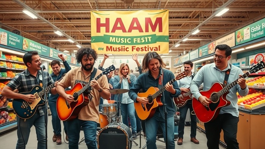 Energetic musicians at Austin music festival, supporting local musicians with HAAM Day.