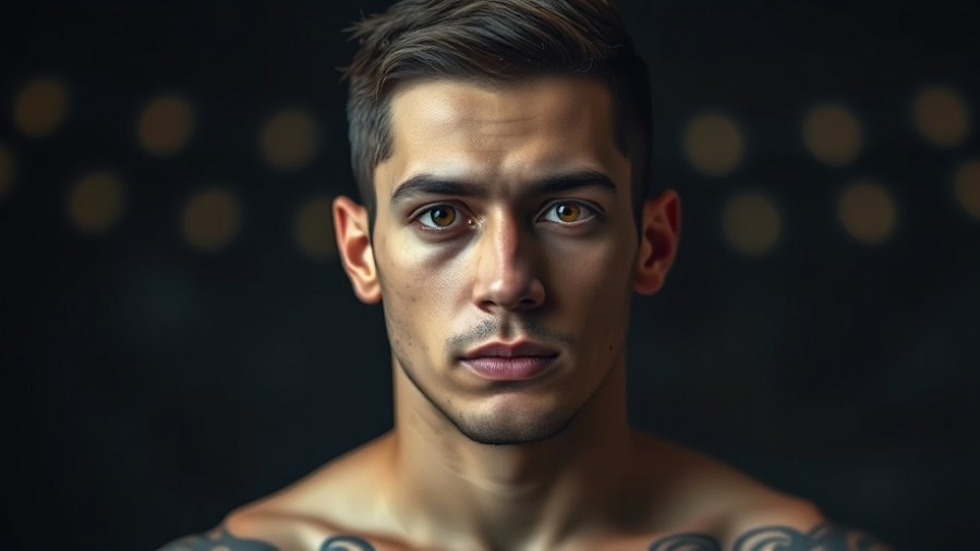 Young Hispanic man symbolizes online dating risks amid San Antonio's public safety news.