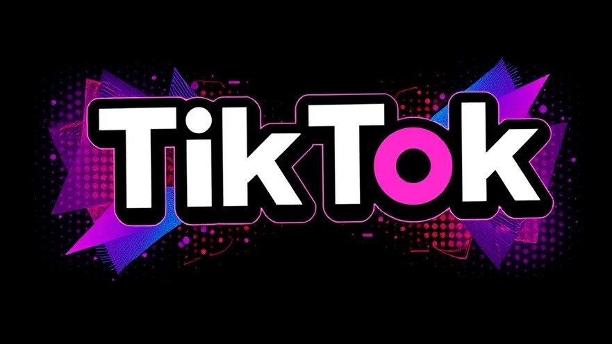 Vibrant TikTok logo highlighting economic implications and national security concerns.