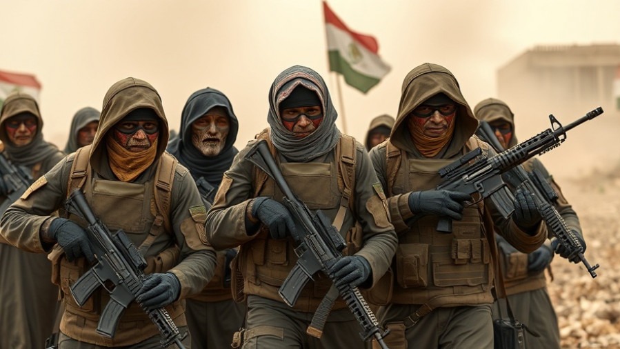 Hamas terrorists depicted amidst discussions on Gaza ceasefire and Trump Gaza policy.