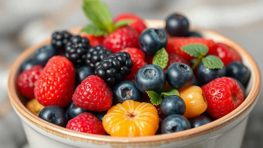 Middle-aged man discussing anti-inflammatory food indoors.