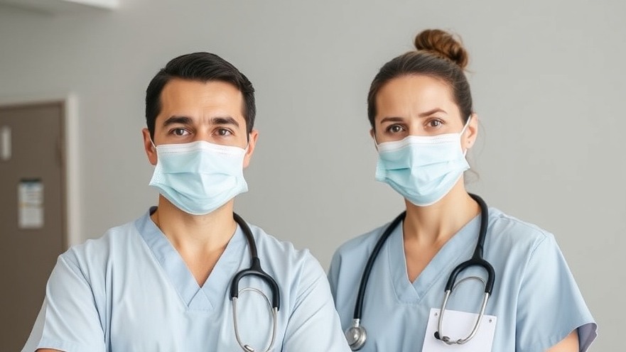 Diverse nurse practitioners addressing the nursing education crisis and healthcare access.