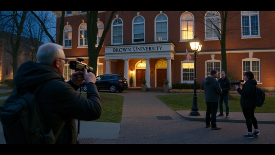 Gun violence prevention at Brown University campus safety after shooting incident