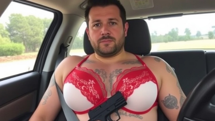 Florida man news: Matthew Zaccarino arrested in bra, hiding a gun beneath prosthetics.