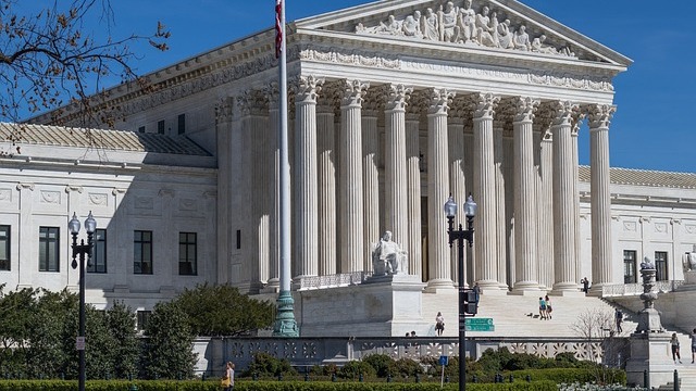 Judges gathered for birthright citizenship case discussion.