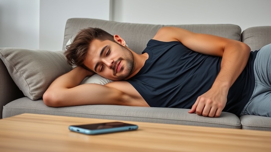 Young athlete dreaming of Dallas Stars hockey while resting on the couch.
