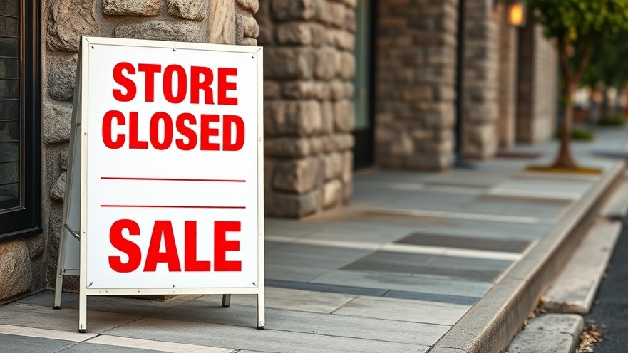 Outdoor sale sign highlighting Montrose music community's local culture impact.