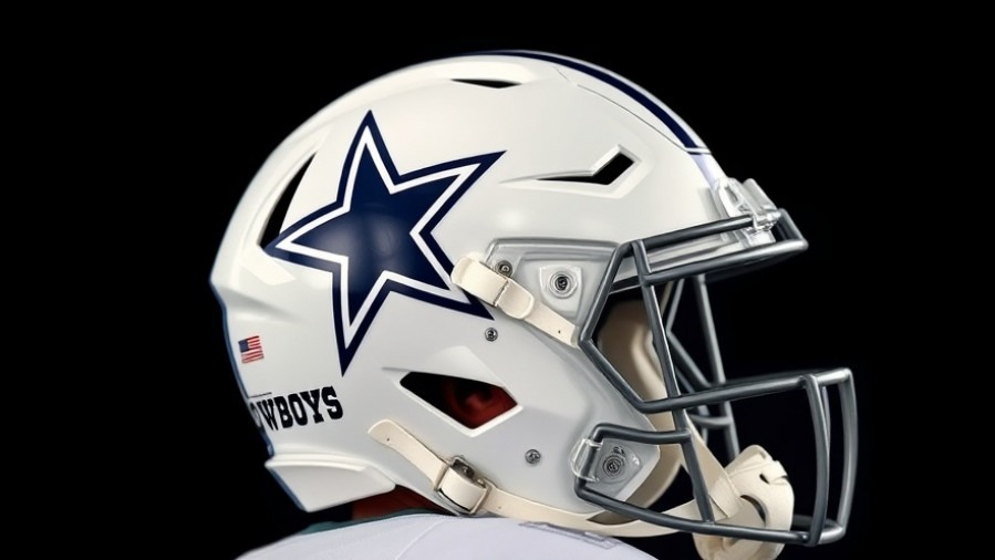 Dallas Cowboys helmet showcasing fan engagement in women's sports and community impact.