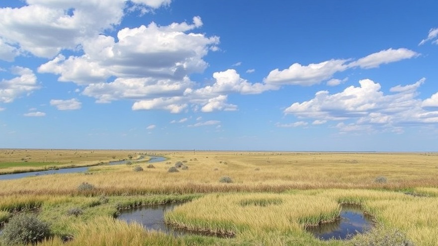 Muleshoe National Wildlife Refuge showcasing Texas wildlife conservation efforts for sandhill cranes.