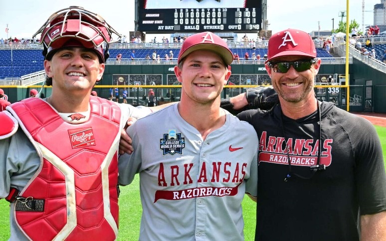 Baseball player discusses 19-strikeout no-hitter during post-game interview.