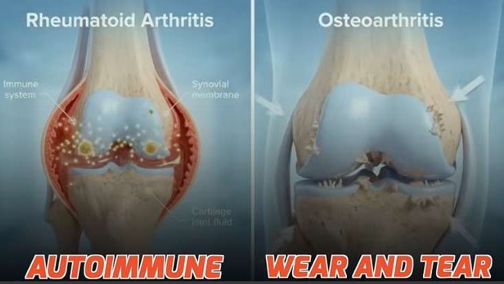 Foods that are destroying your joints: corn and joint pain concept