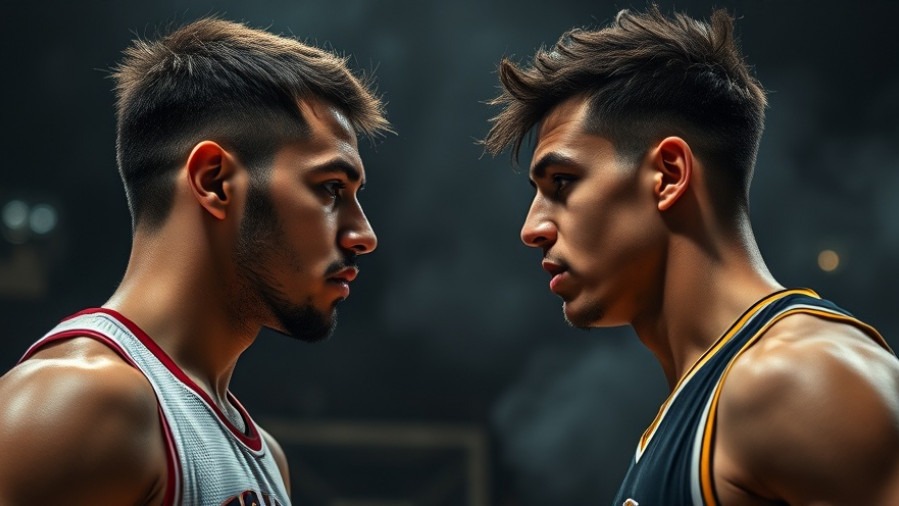 Intense NBA game highlights featuring LeBron James and Luka Doncic in a competitive matchup.