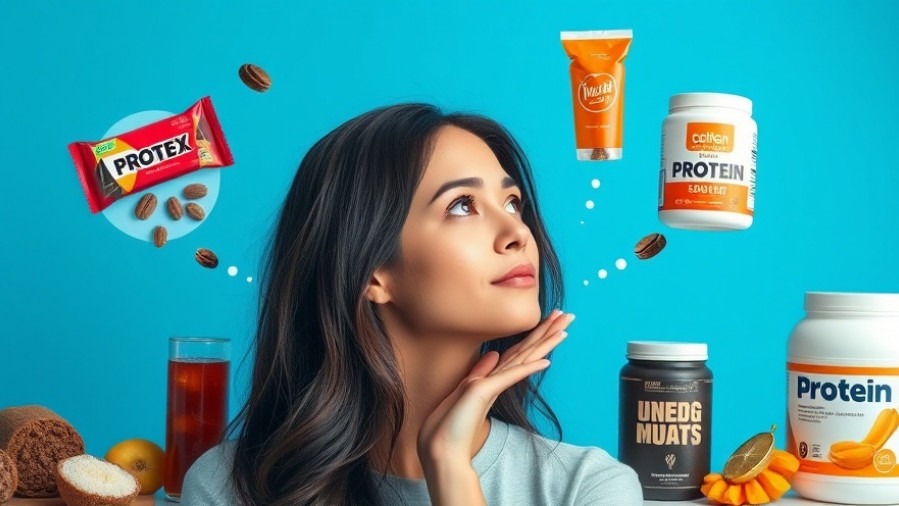 Thoughtful woman assessing protein-rich foods for holistic nutrition and wellness lifestyle.