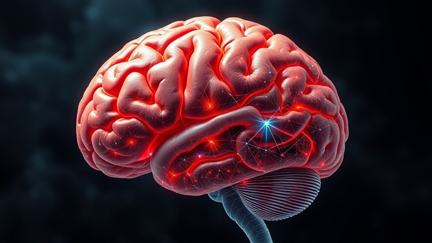 A vibrant human brain symbolizing brain health and neuroplasticity.